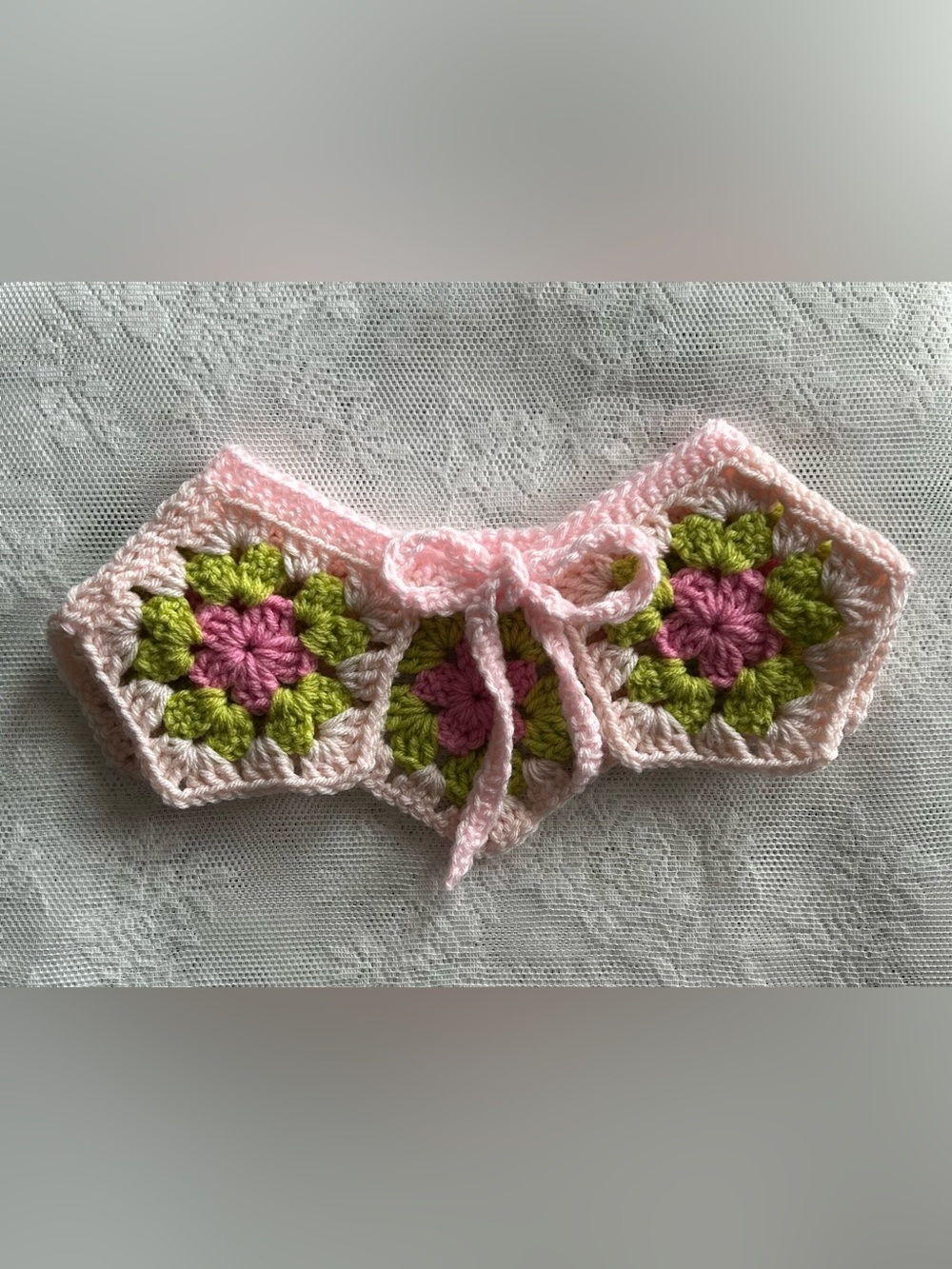Crochet Peter Pan Style Removable Collar
